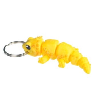 Agama żółta - brelok do kluczy